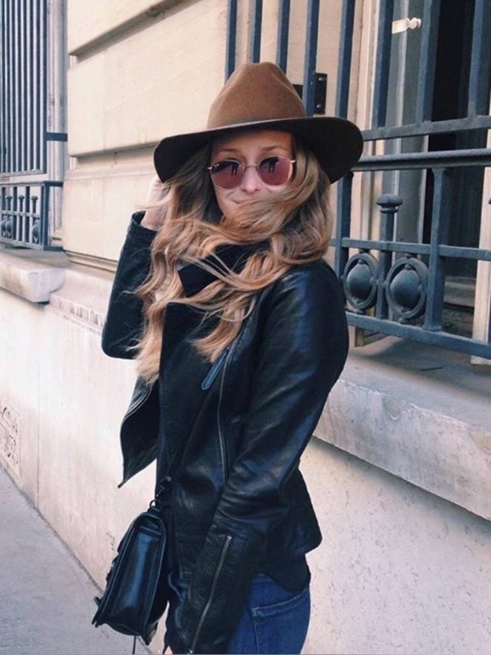 Mackage for Aritzia Kenya black leather motorcycle jacket XS